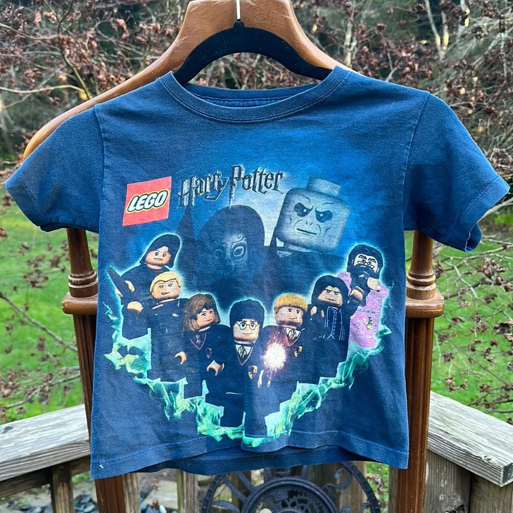 Lego | Shirts & Tops | Lego Harry Potter Tee Navy Blue With 